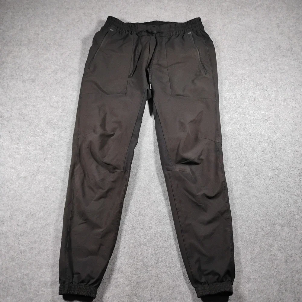 Lululemon License to Train Jogger Pants Men's Medium Black Gym Athletic Pockets